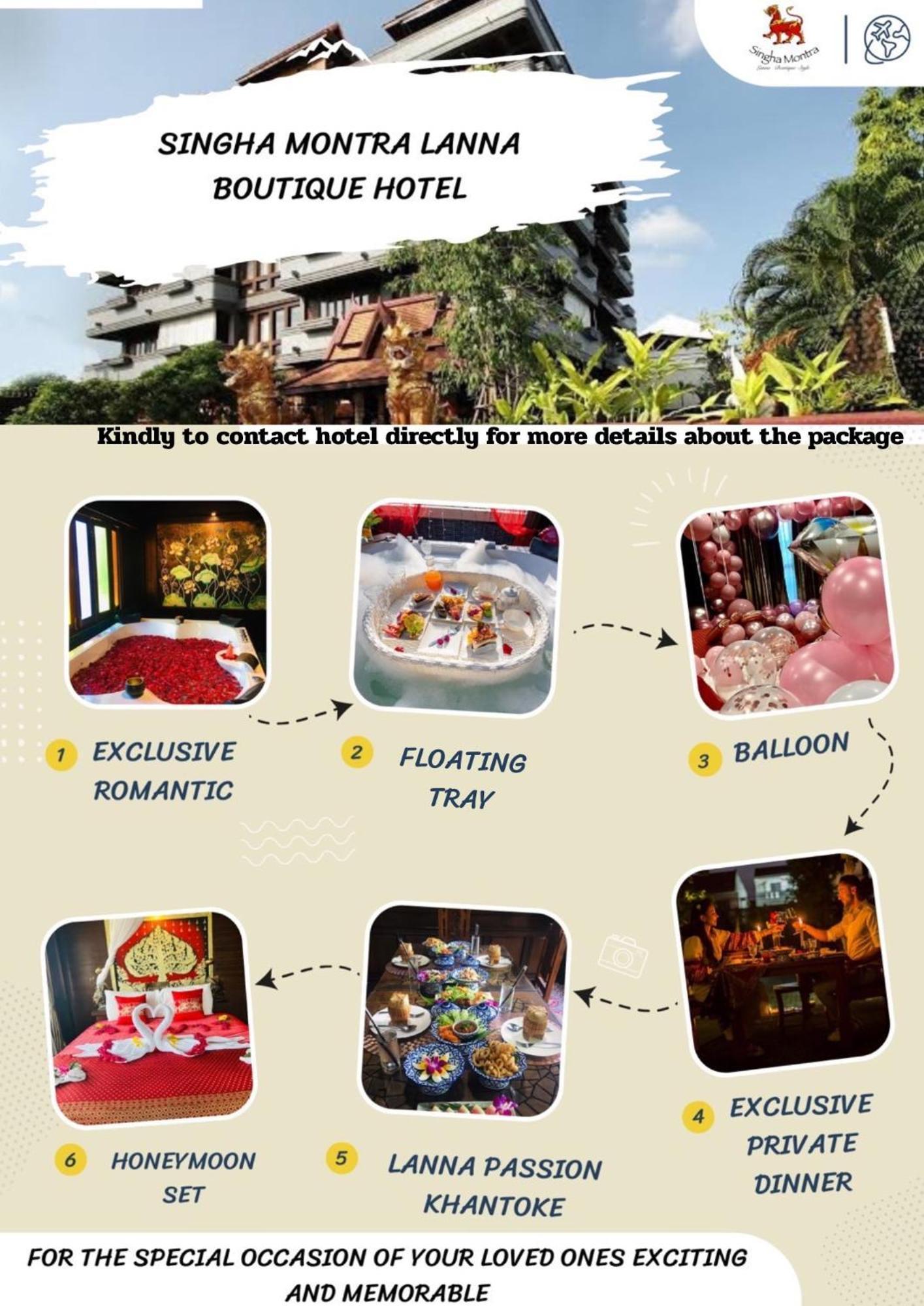 Singha Montra Lanna Boutique Style Hotel Chiang Mai Zewnętrze zdjęcie
